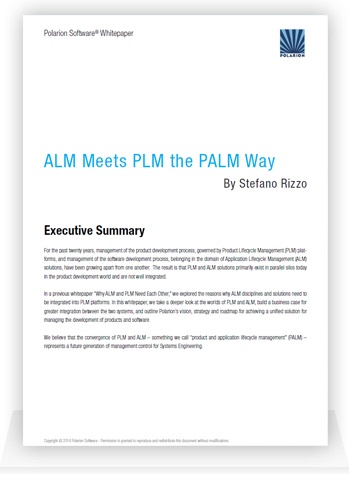 Whitepaper: ALM Meets PLM the PALM Way